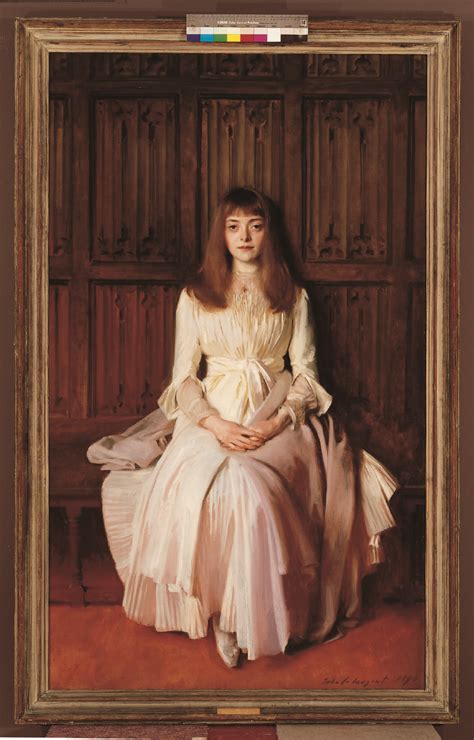 coveted singer sargent painting returns home  ightham mote kent