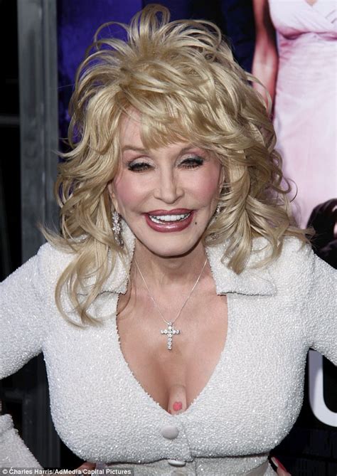 Dolly Parton S Breasts And Arms Secretly Covered In Tattoos Daily