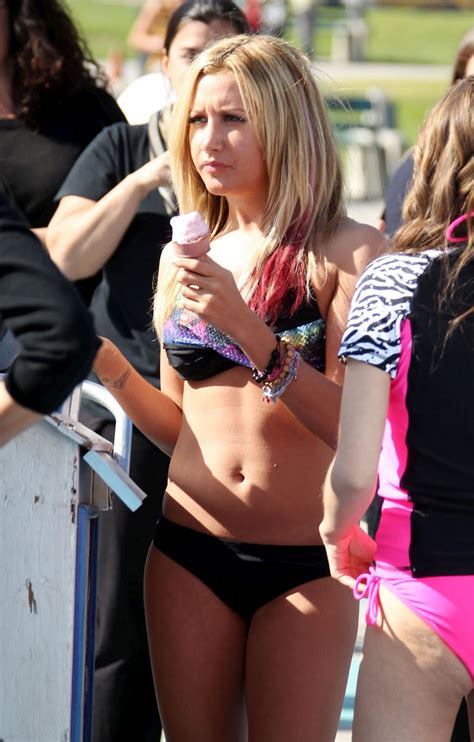 Ashley Tisdale Bikini Photoshoot Candids In Venice