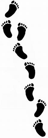 Footprints Clipart Baby Foot Clip Footprint Walking Steps Footsteps Prints Cliparts Print Bare Gif Library Little Memes Car Clipground Attribution sketch template