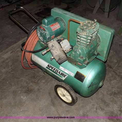 speedaire air compressor  reserve auction  wednesday december