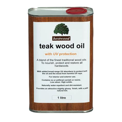 bestwood teak wood oil uv  litre tungoilcouk