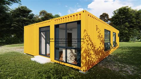 China 3 Unites 40ft Hq Modular Prefabricated Shipping