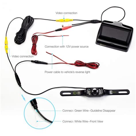 wireless reverse camera wiring diagram alternator