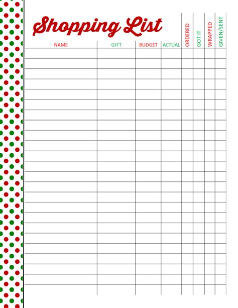 sunny simple life  printable holiday planning pages