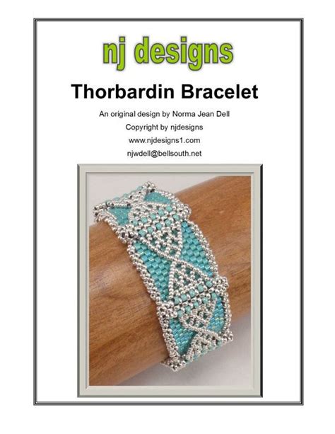beading tutorial for thorbardin bracelet jewelry pattern