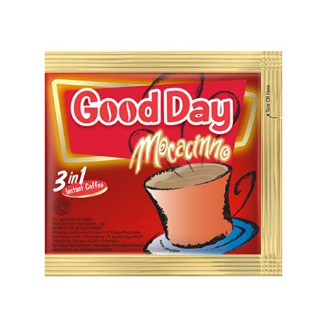 good day kopi mocacinno bag  sachetat gram kapal api store official  commerce pt kapal