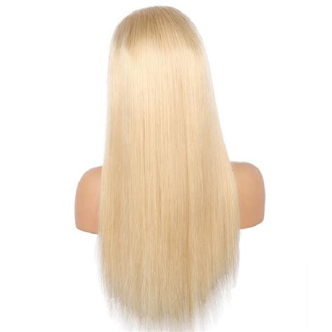 Lace Front Wig Extra Long Length Color 613 Platinum