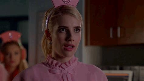Shocked Emma Roberts  By Screamqueens Find And Share On Giphy