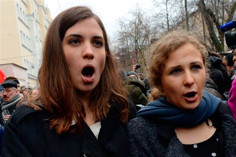 Pussy Riot Members Call For Sanctions Against Russia Nme
