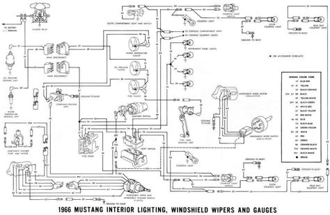 wiring diagram   ford mustang