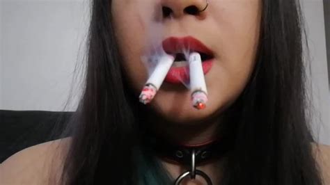 multiples dangles and hardcore smoking fetish with
