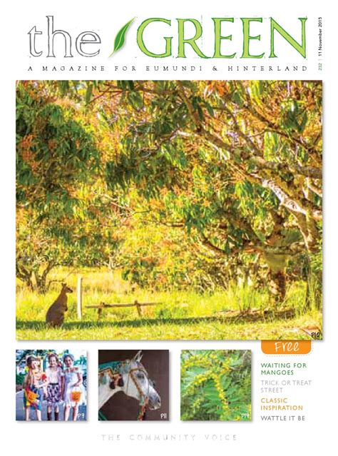green issue   november    green magazine issuu