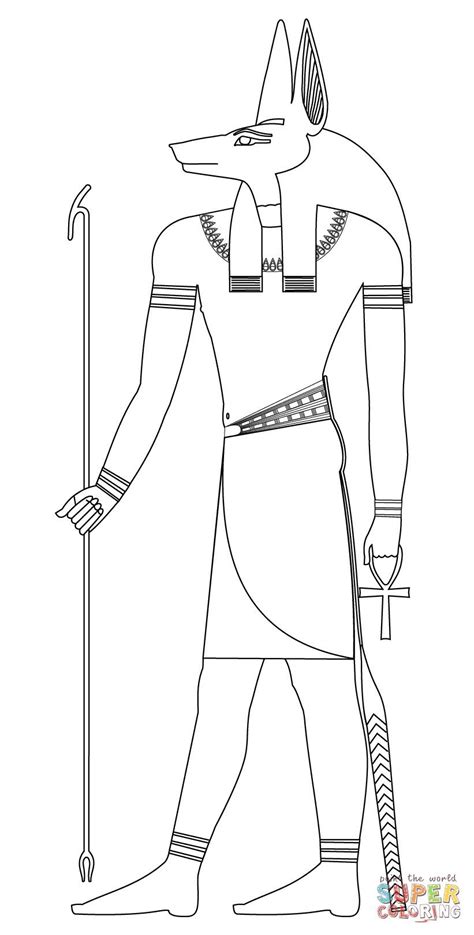 Anubis Egyptian Painting Egyptian Drawings Egypt Art