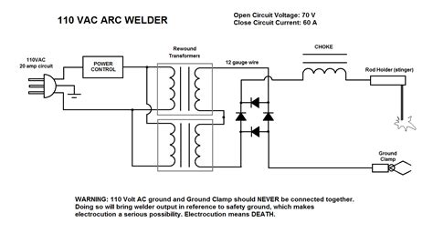 amp welding machine circuit diagram