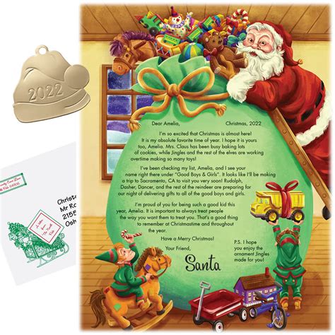 sample santa letters  north pole master  template document