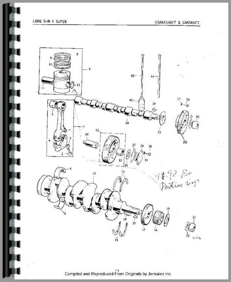 long  tractor loader backhoe parts manual