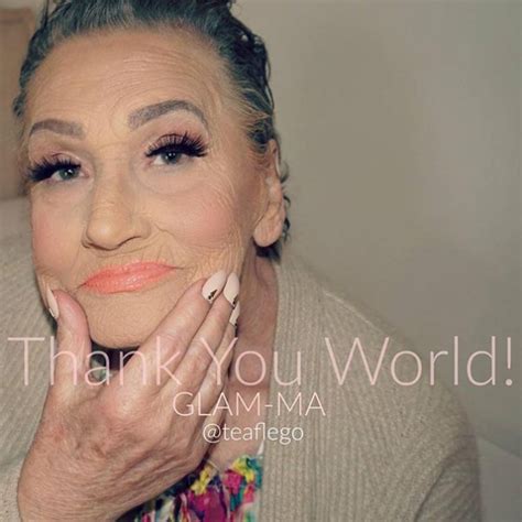 New Internet Sensation 80 Year Old Granny Tried The Contouring Trend