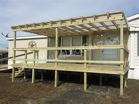 building  covered porch   mobile home yahoo image search results mobile home porch