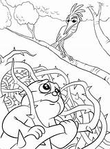 Lion Guard Coloring Pages Bunga Ono Printable Lions Football Color Cub Getcolorings sketch template
