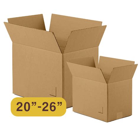 20 26 Corrugated Boxes Standard Strength Boxes Corrugated