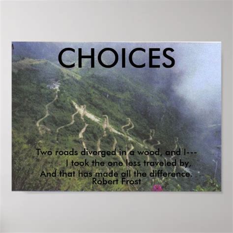 choices poster zazzle
