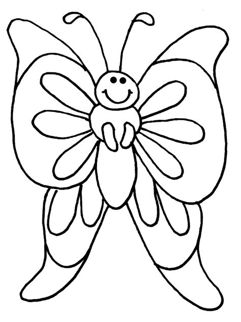 butterflies coloring pages butterfly coloring page preschool