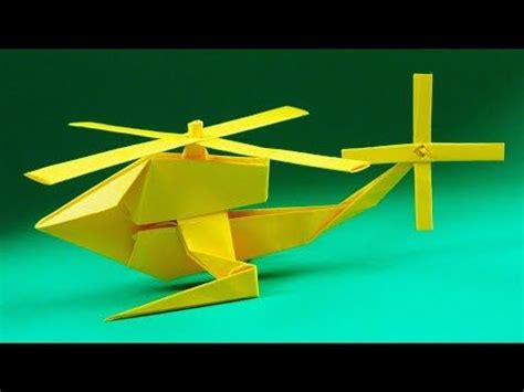 origami helicopter     paper helicopter youtube