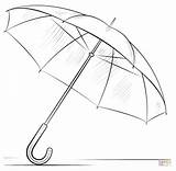 Umbrella Drawing Draw Coloring Step Tutorials Parapluie Dessin Beginners Drawings Pencil Sketch Pages Easy Supercoloring Closed Objet Kids Dessins Color sketch template