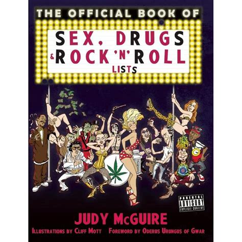 the official sex drugs and rock n roll book of lists paperback