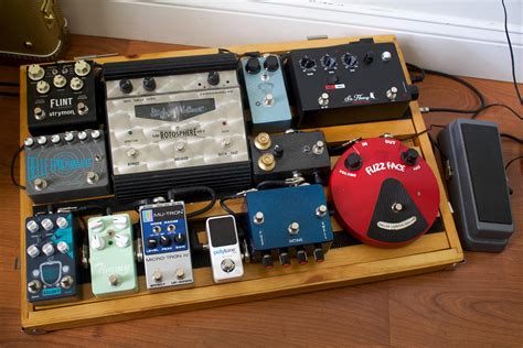 fuzzed  classic rock board completed rguitarpedals