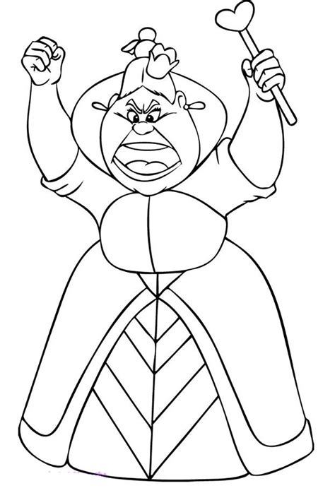 alice  wonderland cartoon coloring pages  getcoloringscom