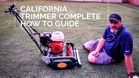 california trimmer reel mower   guide unboxing assembly roller assembly st impressions