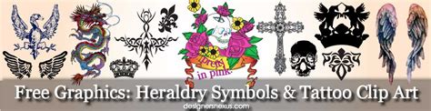 Free Graphics Heraldic Symbols And Tattoo Clip Art