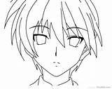 Coloring Pages Punk Daft Boy Getcolorings Anime sketch template