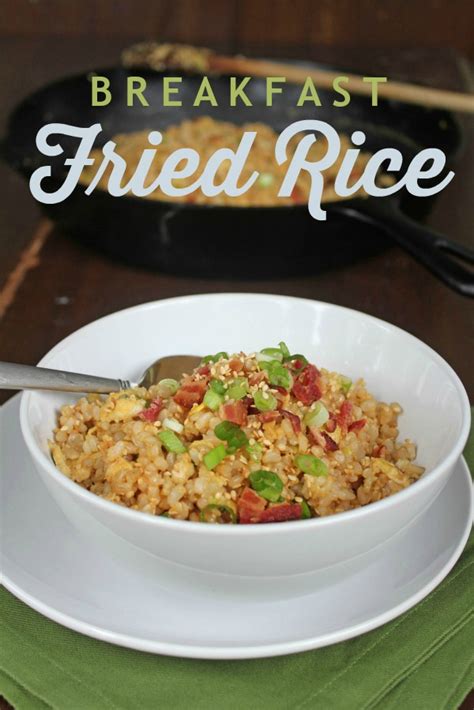 breakfast fried rice recipes