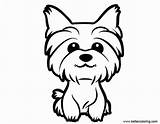 Yorkie Coloring Poo Colorear Teacup Perros Puppies Yorki Cachorros Stencil Silhouette Cachorro Yorky Simples Mascotas Paintingvalley sketch template
