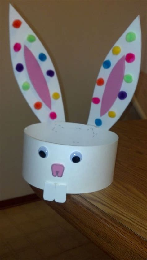 preschool crafts  kids easy easter bunny ears headband craft