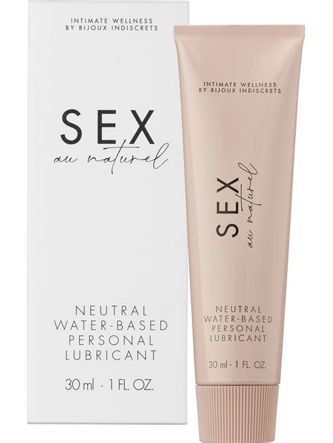 sex au naturel neutral water based lubricant 30 ml 95 kr