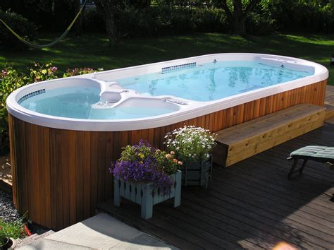 difference  swim spa  hot tub ehnroegner