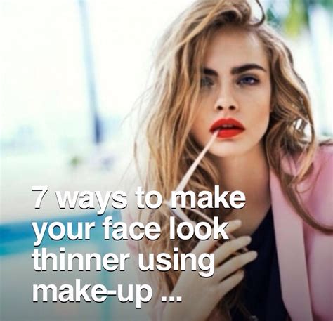 💥 how to make your face look thinner using makeup 💥 musely