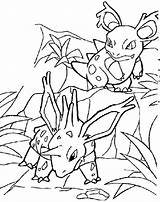 Coloring Pokemon Pages Group Library Clipart Battle sketch template