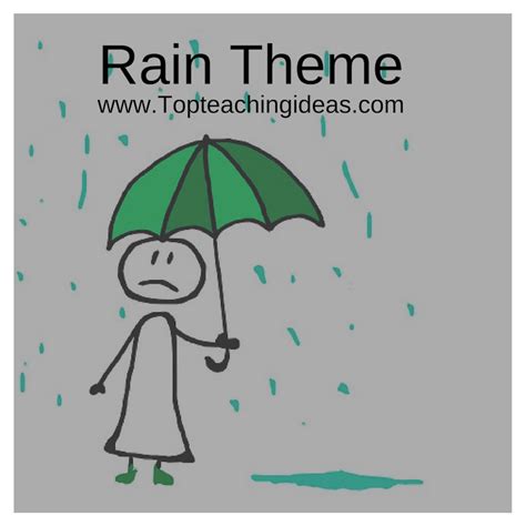 ideas  rain theme  kindergarten kids