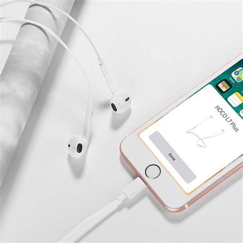 oordopjes iphone headset met lightning aansluiting iphone oortjes geschikt voor bolcom