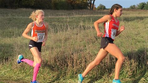top  girls cross country runners  livingston county