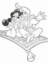 Aladdin Jasmine Carpet Drawing Coloring Magic Disney Pages Flying Book Kids Color Colouring Princess Online Getdrawings Draw Print Printable Spring sketch template