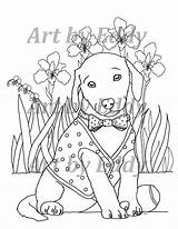 Labrador Still sketch template