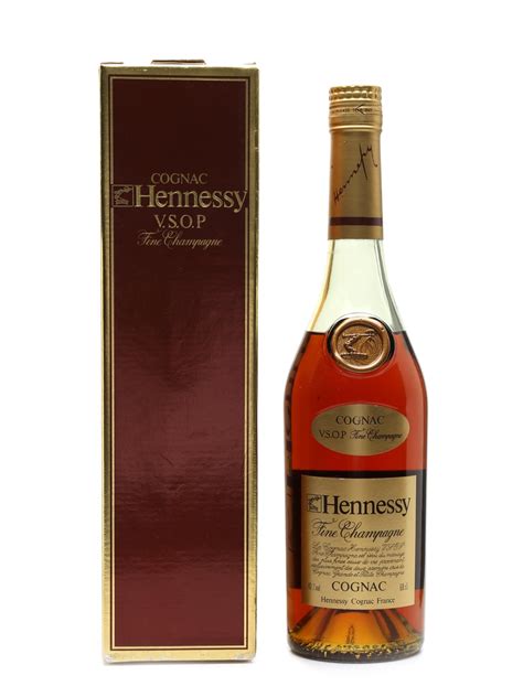 hennessy vsop fine champagne cognac lot  buysell cognac