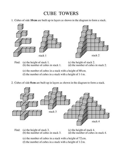 count  cubes teaching resources