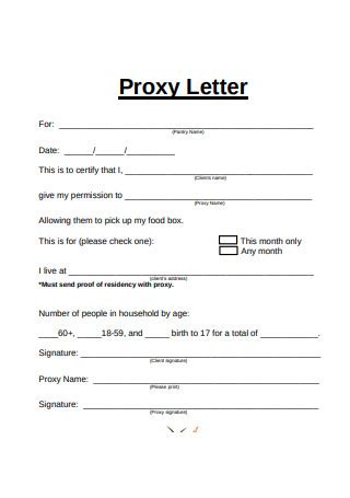 proxy voting form template doctemplates